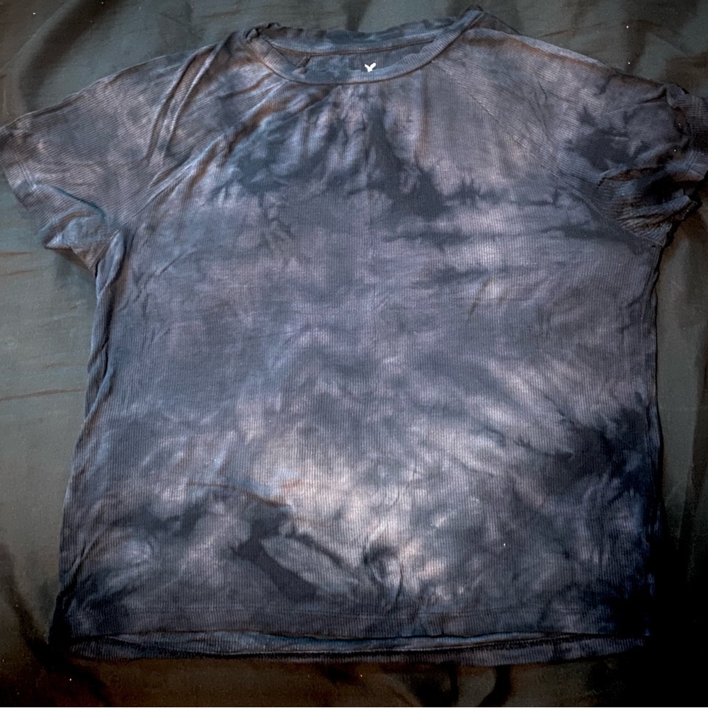 American Eagle Tie-Dye Crop T-Shirt